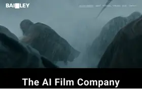 AI Film Company landing page preview
