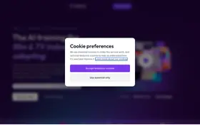 AIMICI Responsible AI for Film & TV landing page preview