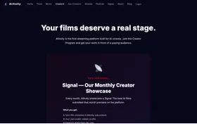 Aliholly landing page preview