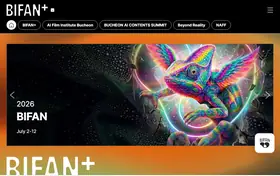 BIFAN Bucheon Choice AI Films landing page preview