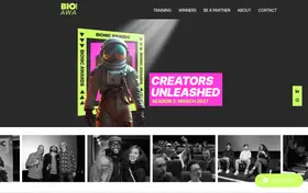 Bionic Awards landing page preview