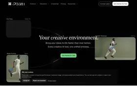 FLORA landing page preview