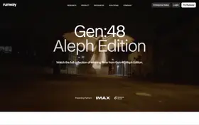 Gen:48 landing page preview