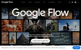 Google Flow and Veo landing page preview