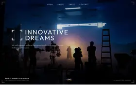 Innovative Dreams landing page preview