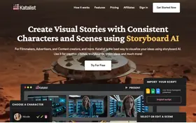 Katalist landing page preview