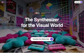Neural Frames landing page preview