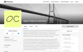 Open Cities Accelerator landing page preview