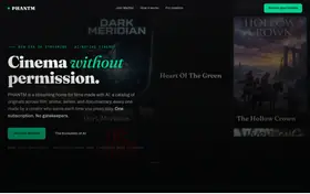 PHANTM landing page preview