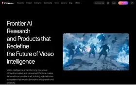PixVerse landing page preview