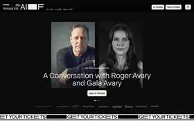 Runway AI Festival landing page preview