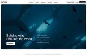 Runway landing page preview