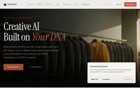 Scenario landing page preview