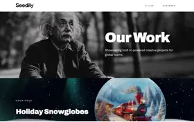 Seedily landing page preview
