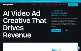 Waymark landing page preview